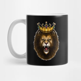 Lion with king’s crown Mug